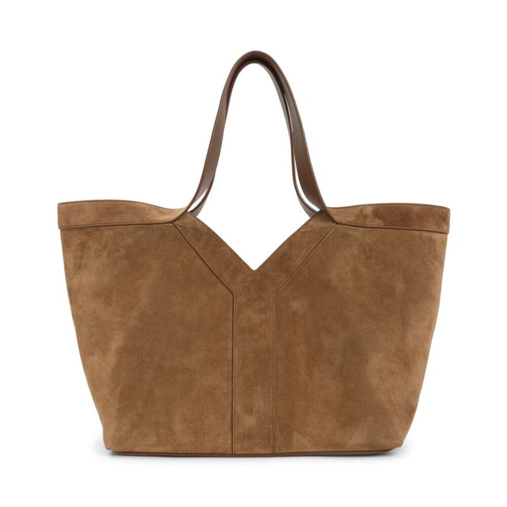 Saint Laurent Suede Small Y Tote Bag Women